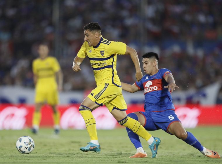 Miguel Merentiel, una de las figuras del Boca de Miguel Ángel Russo. Miguel Merentiel, una de las figuras del Boca de Miguel Ángel Russo.