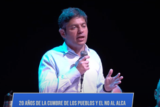 Axel Kicillof encabezó este miércoles un acto en Mar del Plata. Captura: Barricada TV