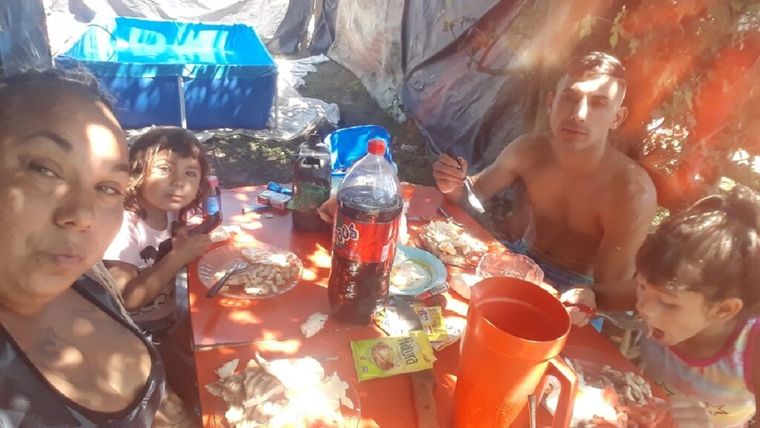 Las víctimas del triple femicidio y su agresor Foto: viaszeta.com