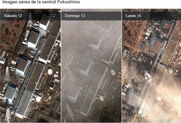 Planta nuclear Fukushima.