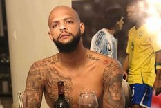 Felipe Melo mostró su admiración por la Pulga.
