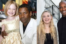 Dakota Fanning y Denzel Washington de reencuentran a 19 años de Hombre en llamas Dakota Fanning y Denzel Wasshington antes y después Foto: MDZ ONLINE