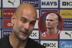 Guardiola ironizó sobre la petición de que Haaland sea echado de la Premier League.