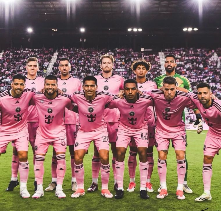 Inter Miami empató 1-1 sin Messi en el equipo. Foto: @intermiamicf