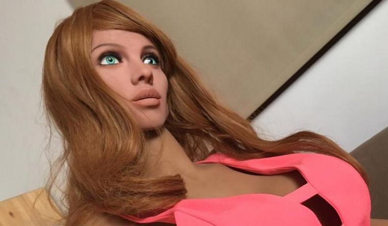 robot sexual Samantha, muñeca sexual con inteligencia artificial. Foto: Efe.