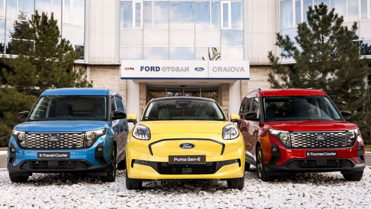 Los tres nuevos autos eléctricos que ofrecerá Ford Foto: Ford