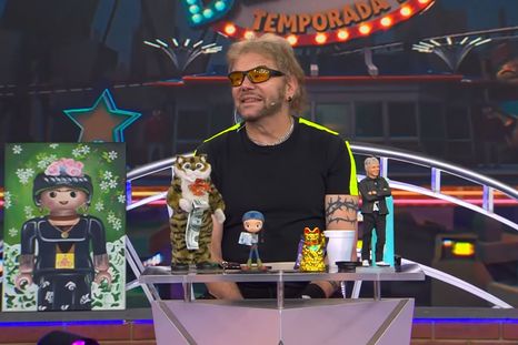 El líder de Bendita no se guardó nada frente a la cámara de Puro Show. El líder de Bendita no se guardó nada frente a la cámara de Puro Show.