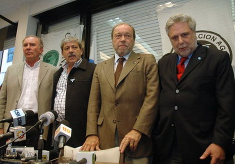 El presidente de la Sociedad Rural Argentina, Hugo Biolcati. Foto: NA