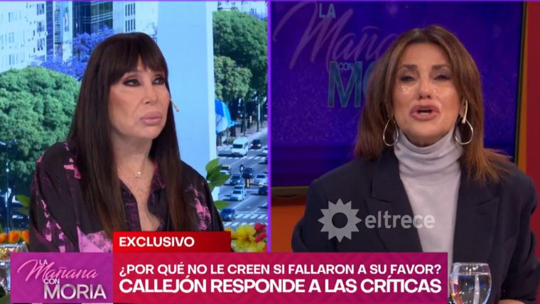 Moria Casán mantuvo una postura muy firme al exigirle a su invitada que mantenga la calma frente a las críticas mediáticas. Moria Casán mantuvo una postura muy firme al exigirle a su invitada que mantenga la calma frente a las críticas mediáticas.