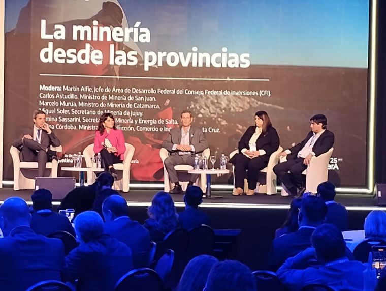 Ministros de mineria de las provincias productoras Foto: Sergio Lanzafame/MDZ
