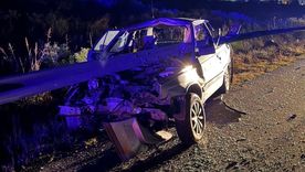 El accidente se registró esta madrugada El accidente se registró esta madrugada