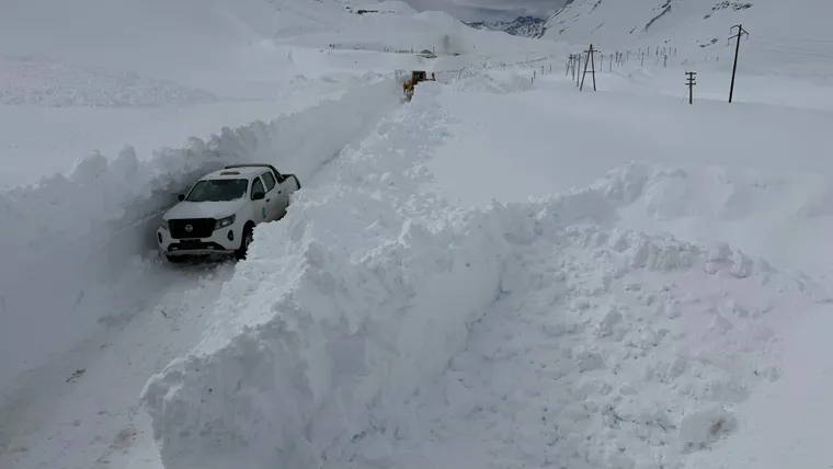 Las nevadas en Alta Montaña han sido históricas en Mendoza.&nbsp;