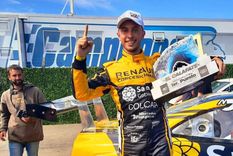 Tobías Martínez festejó en El Calafate Foto: Campeones