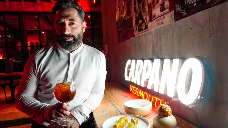 Seba Weigandt, el chef convocado por Carpano. Seba Weigandt, el chef convocado por Carpano.