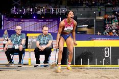 Tara Davis Woodhall va por todo en París 2024, donde quiere obtener su primera medalla olímpica. Foto: @_taarra_ Tara Davis Woodhall va por todo en París 2024, donde quiere obtener su primera medalla olímpica. Foto: @_taarra_