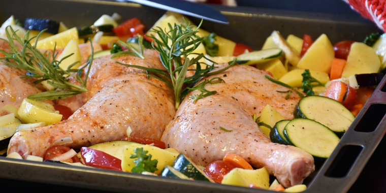 pollo al horno Foto: pixabay