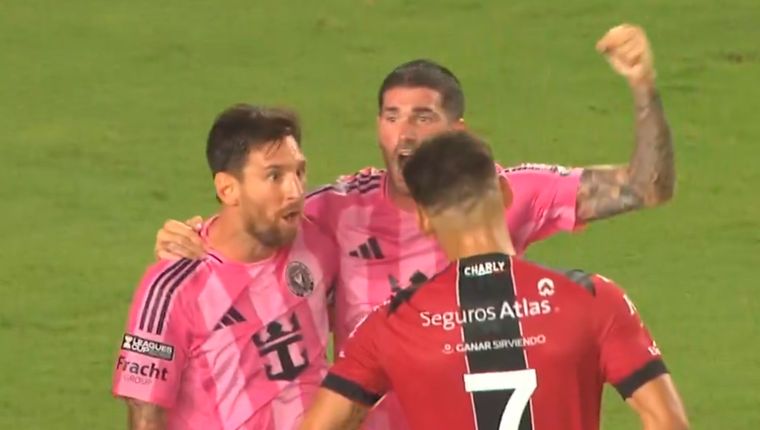 Lionel Messi estalló contra Matías Cóccaro tras el triunfo de Inter Miami.