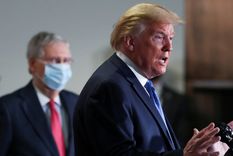 ahora, trump jura que dejara de tomar hidroxicloroquina en estos dias
