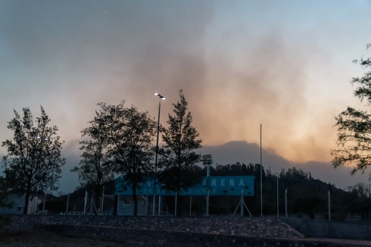 Incendios se registraron nuevamente en Mendoza este martes Foto: Santiago Tagua/MDZ