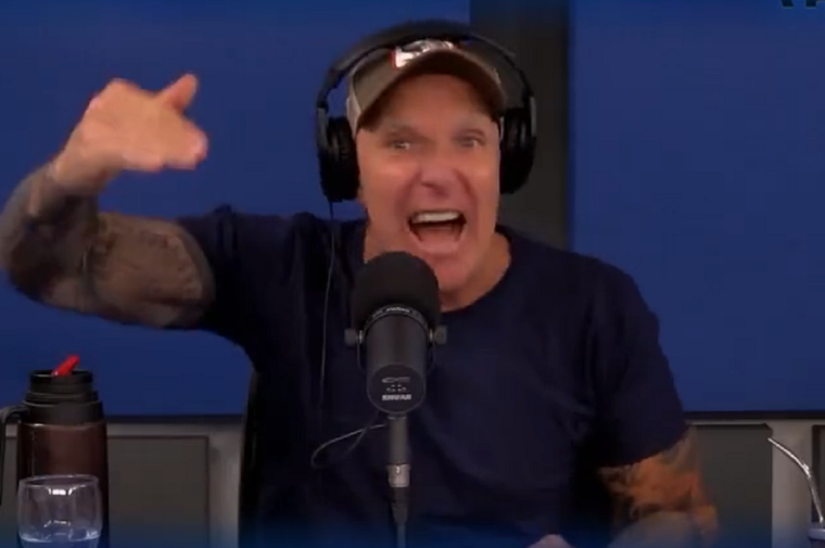 Fantino explotó contra Racing. Foto: Captura de video Neura