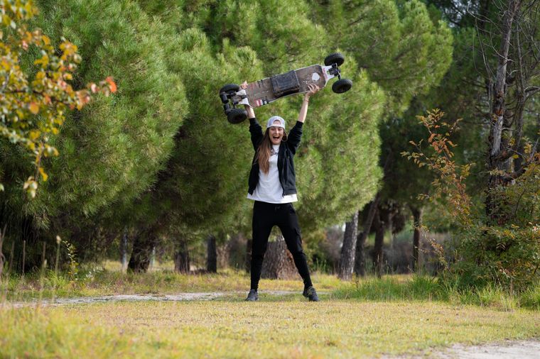 Evan el día que superó el récord Foto: Evan González