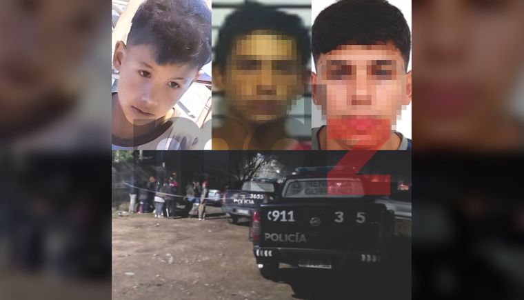 Leonel Ortiz y sus dos hermanos involucrados en el conflicto previo al asesinato: Daniel y Matías Ortiz, quienes se transformaron en testigos claves de la causa.&nbsp;