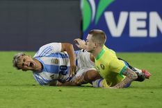 Igor Serrote se burló de la Selección Argentina. Foto: EFE Igor Serrote se burló de la Selección Argentina. Foto: EFE