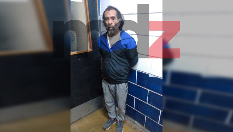 Así lucía Rodríguez Ceballos minutos después de su detención. Foto: MDZ.