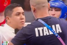 El momento en el que suspendieron la pelea. Foto: Ca