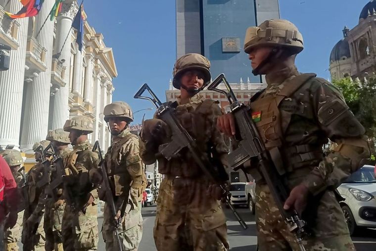 El Gobierno de Bolivia desplegará sus militares ante las protestas sociales. Foto Efe&nbsp;