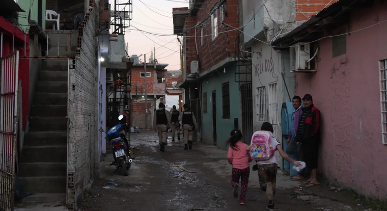 El lugar del hecho Foto: NA