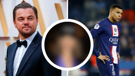 Hay una mujer que vincula al actor Leonardo Di Carpio y al futbolista Kylian Mbappé.