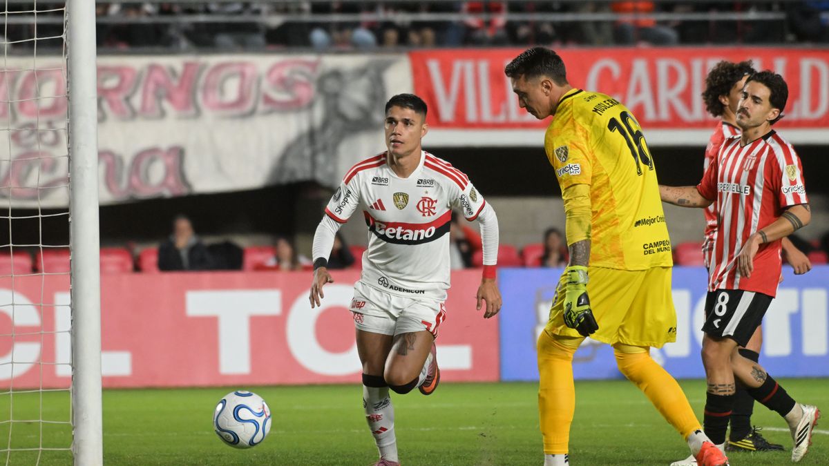 En vivo: Estudiantes de La Plata lo empató con suspenso ante Flamengo y ahora va por la victoria