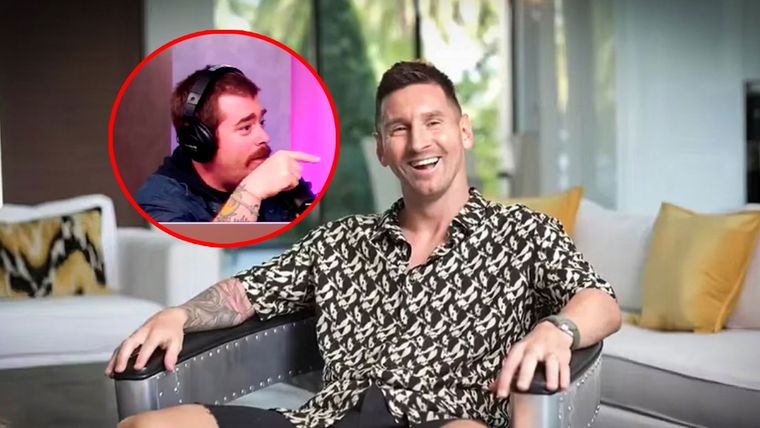 Messi y un hobby oculto que no salió en la entrevista con Migue Granados Foto: Captura Olga