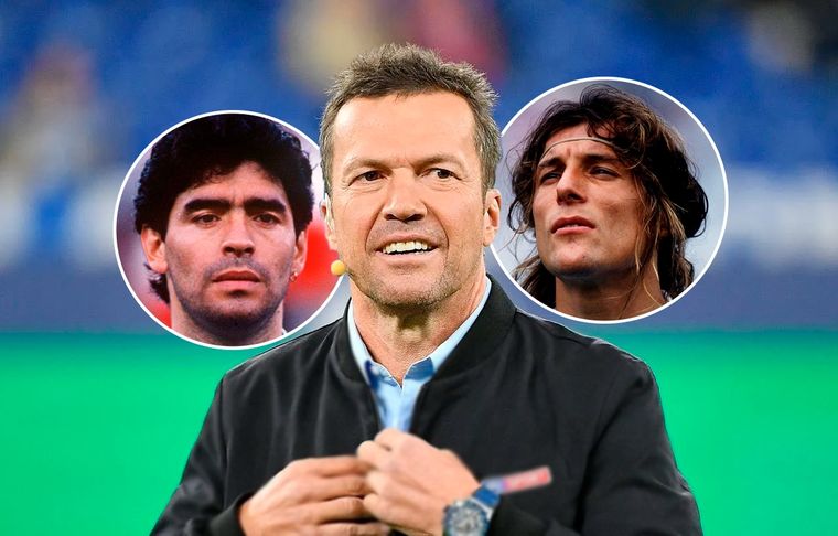 Lotthar Matthäus El exvolante alemán hizo una curiosa declaración sobre Maradona y Caniggia.