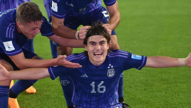 Luka Romero Foto: Telam