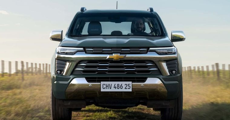 Así es la nueva Chevrolet S10 Foto: Chevrolet