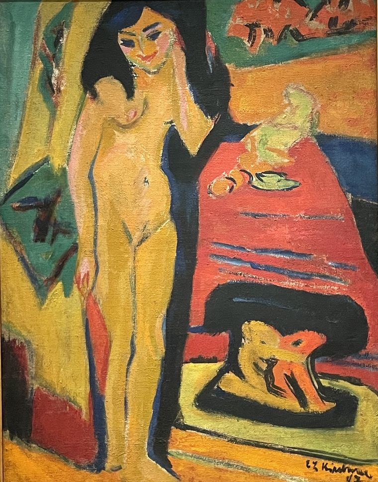 Ernest Kirchner, “Bailarina”, 1911 Ernest Kirchner, “Bailarina”, 1911