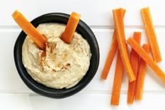 Hummus de zanahoria Una receta simple y deliciosa para hacer en pocos pasos. Foto: Shutterstock