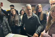 Alfredo Cornejo en las elecciones de la UNCuyo.