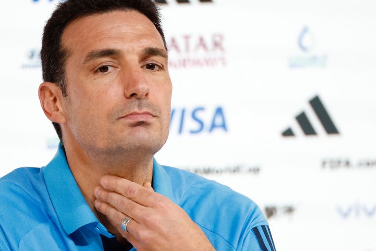 Lionel Scaloni El técnico de la Selección argentina dejó una sorpresiva frase sobre Brasil. Foto: EFE