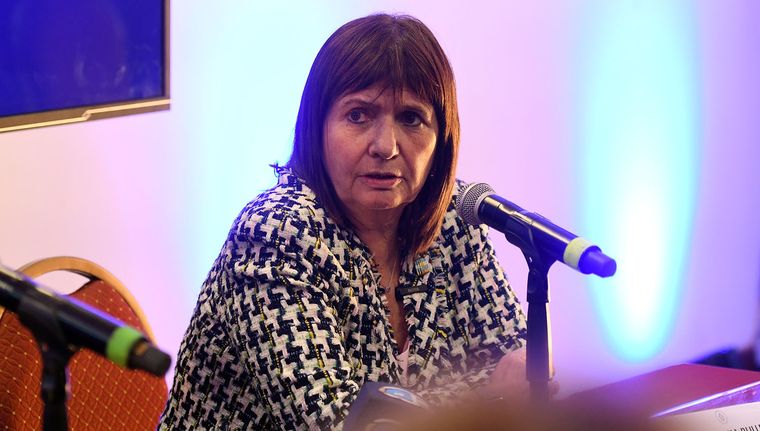 Bullrich defendió los fondos reservados para la SIDE. Foto: Santiago Tagua/MDZ