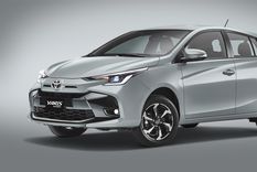 Uno de los autos más vendidos en Argentina, el Toyota Yaris.