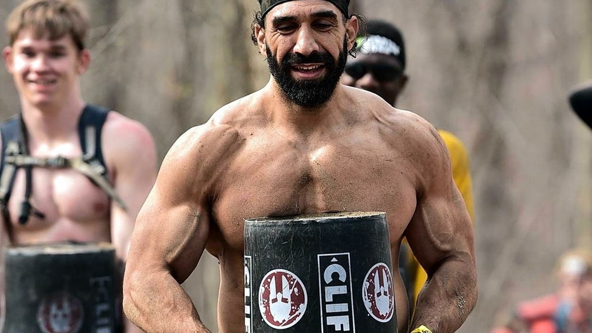 El impresionante antes y después de un súper atleta con Covid que casi muere