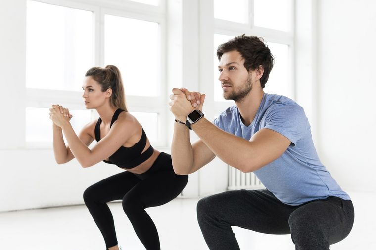 Con esta rutina se podrá bajar de peso desde el hogar Foto: SHUTERSTOCK