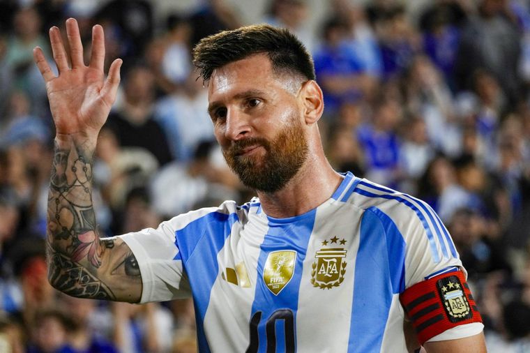 Lionel Messi no jugó con la Selección el viernes, pero sí con Inter Miami un día después.
