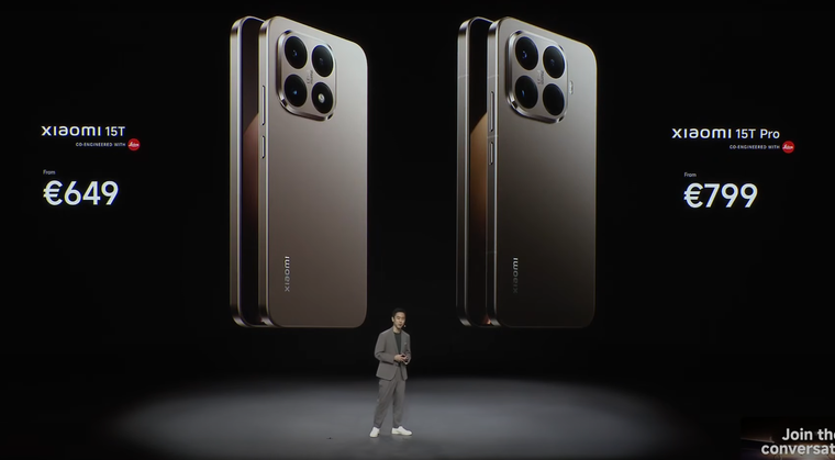 Precios del Xiaomi 15T y 15T Pro en Europa. Precios del Xiaomi 15T y 15T Pro en Europa.