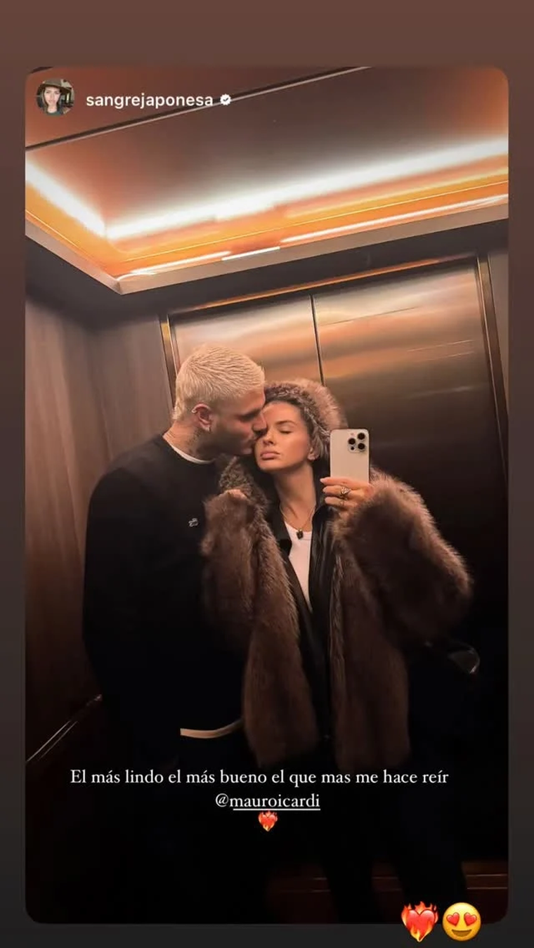 La China Suárez y Mauro Icardi Foto: Instagram