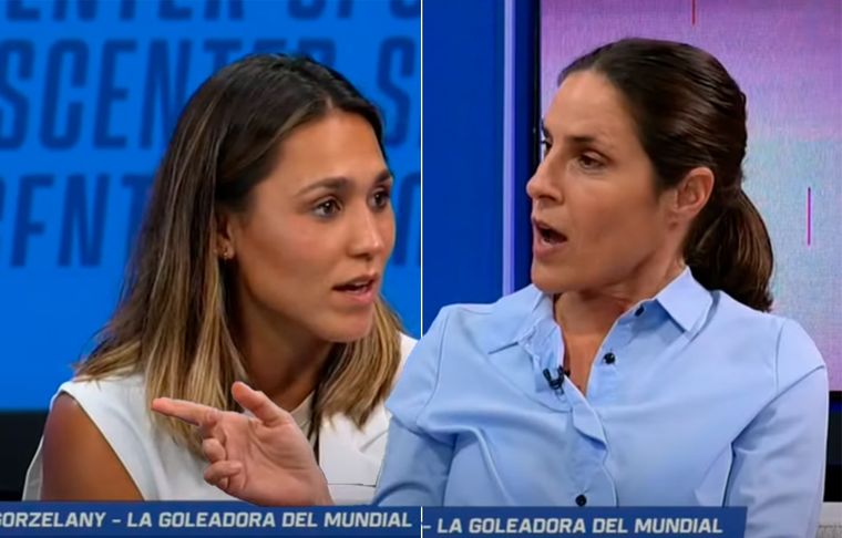 Agustina Gorzelany, goleadora de Las Leonas, y Mechi Margalot, exjugadora de la Selección argentina de hockey sobre césped.