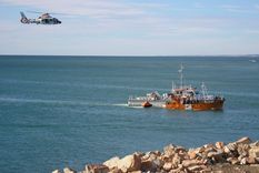 Intensa búsqueda de un marinero en Chubut. Foto ilustrativa Foto: NA